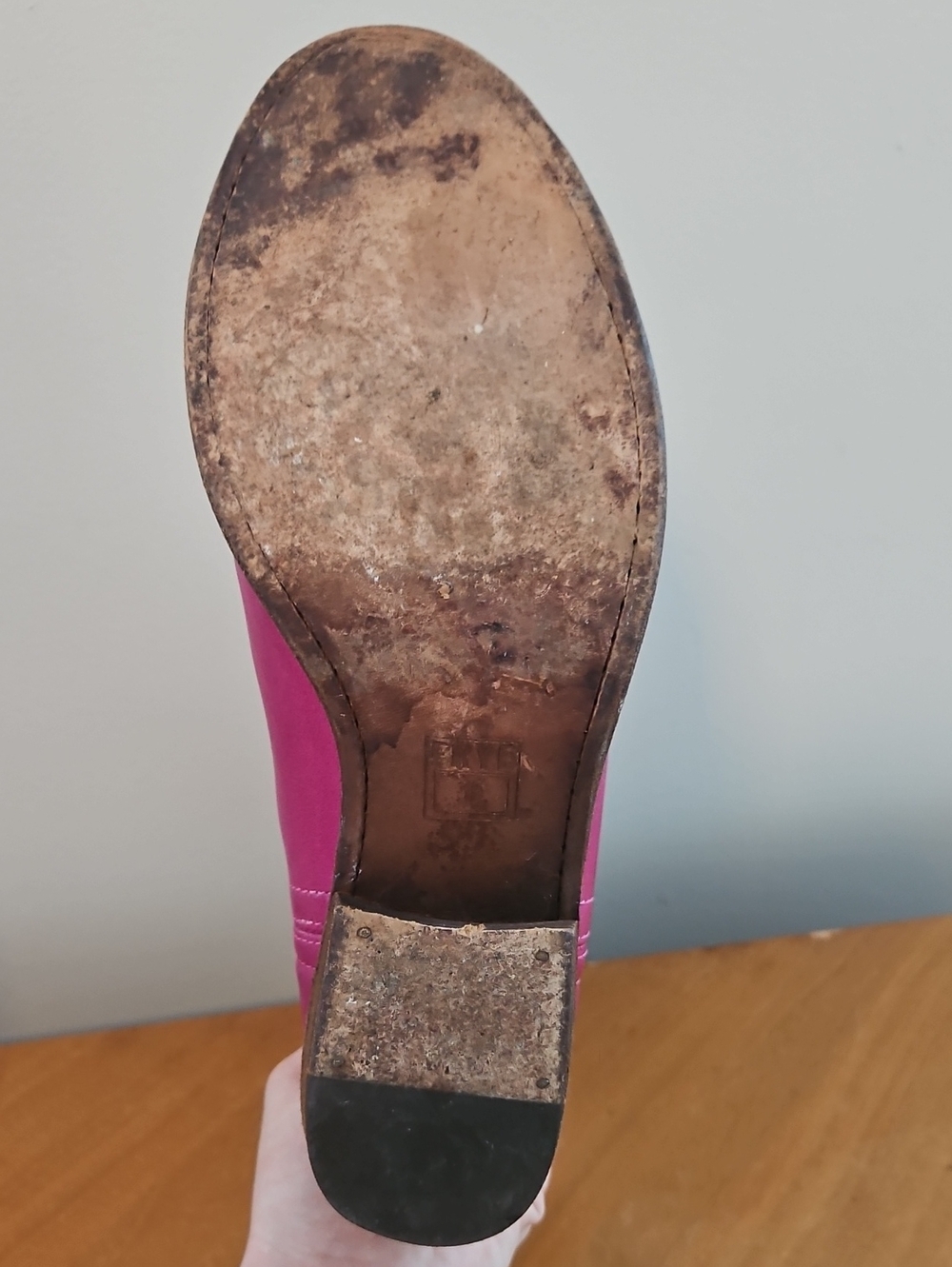 Pink Frye Cowboy Boots - Picture 6 of 6